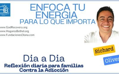 Tema de hoy: «Enfoca tu energía»