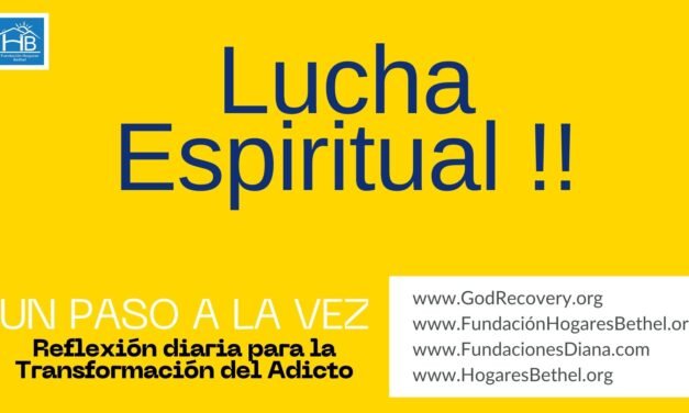 Tema de hoy: «Lucha espiritual»