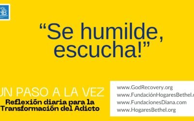 Tema de hoy: » Se humilde, escucha»