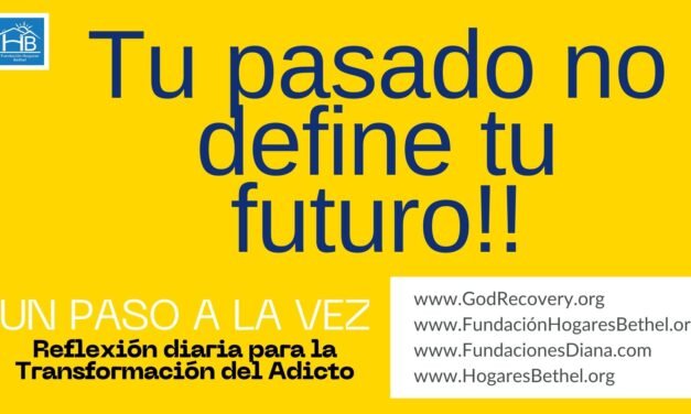 Tema de hoy: » Tu pasado no define tu futuro!!»