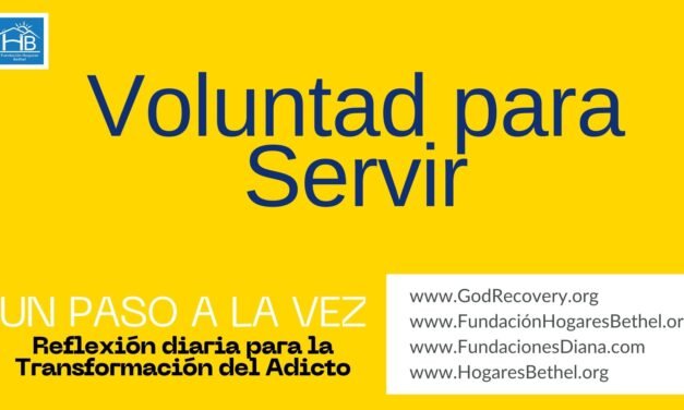 TEMA DE HOY: «Voluntad para Servir»