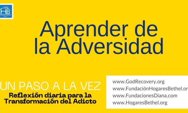 TEMA DE HOY: «Aprender de la Adversidad»