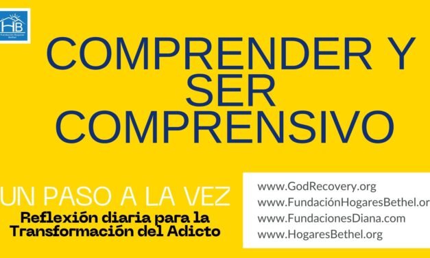 Tema de hoy: » COMPRENDER Y SER COMPRENSIVO «